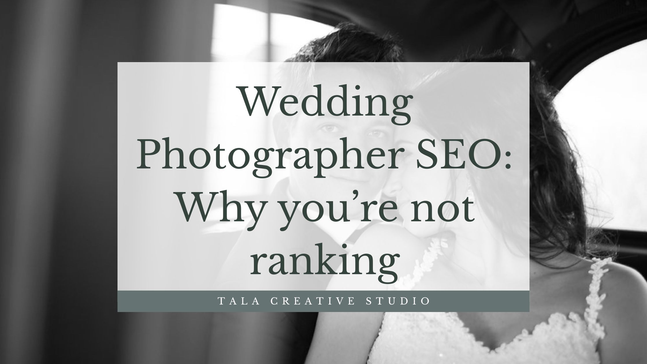 joyful wedding couple portrait illustrating wedding photographer SEO strategy